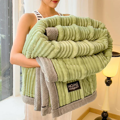 Garduru – Plüsch- und Flauschdecke aus dicker Wolle für Komfort zu Hause