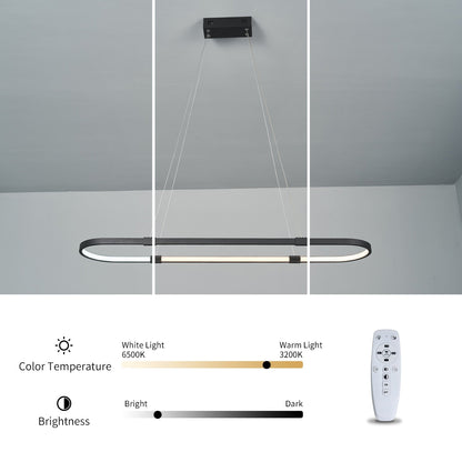 NEO Gleam Minimalistischer moderner Kronleuchter für Esszimmer, Küche, Bar