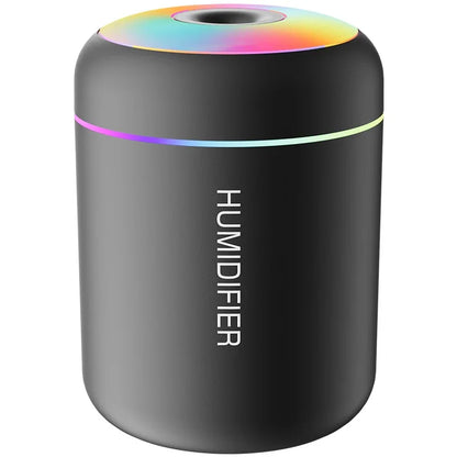 180ML Mini USB Aroma Diffuser - Elektrischer Luftbefeuchter für Zuhause, Auto & Schlafzimmer, ätherisches Öl Reinigung mit Nebellichtern