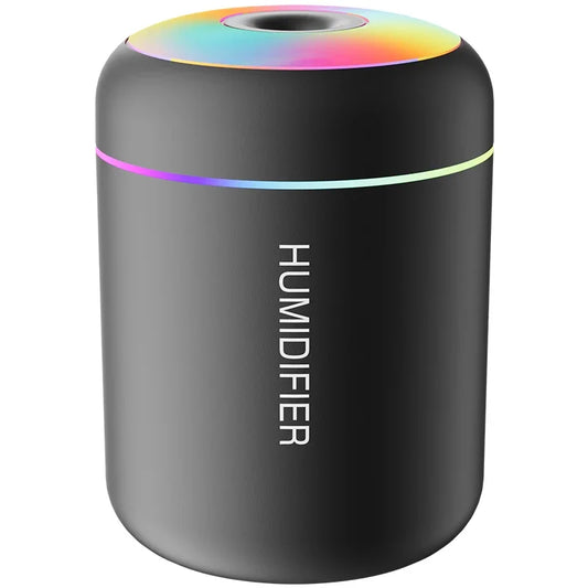 180ML Mini USB Aroma Diffuser - Elektrischer Luftbefeuchter für Zuhause, Auto & Schlafzimmer, ätherisches Öl Reinigung mit Nebellichtern