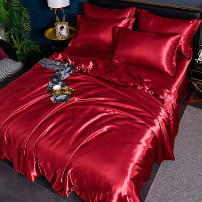 ÉléganceSatin – Luxuriöse Satin-Bettdecke