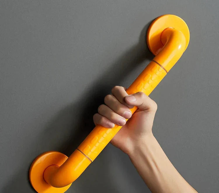 Stützrohr – Edelstahl-Außenschicht – Für Senioren & Schwangere – Gelb – 50 cm