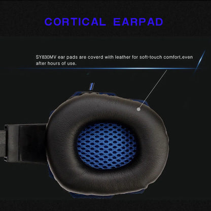 LED Gaming-Headset mit Mikrofon