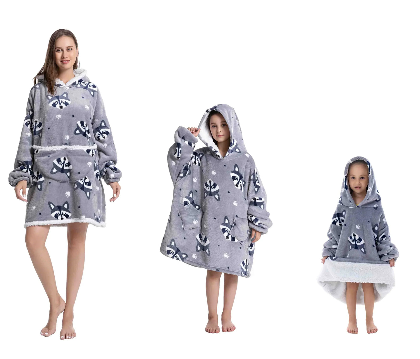 Garduru – Ultra-bequeme, übergroße Hoodie-Decke