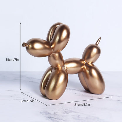 Nordische Ballonhundefiguren Innenstatue