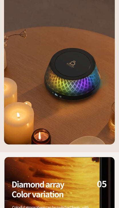 Royaleva USB Kaffeetassenwärmer – 4 Temperatureinstellungen, thermostatischer Untersetzer für Zuhause und Büro