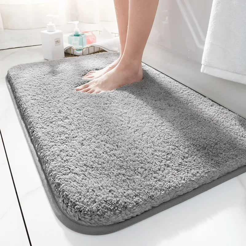 CloudLuxe – Super Dicke Luxus Badezimmermatte mit ultimativer Weichheit und rutschfester Unterseite