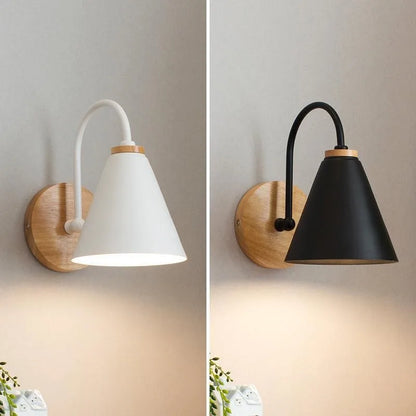 Moderne Holz Wandlampe
