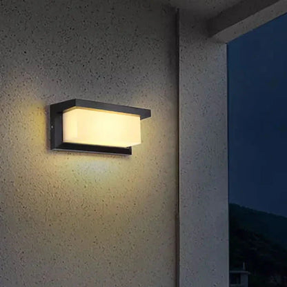 Europäische Moderne Wandleuchte - Wasserdichte LED-Wandleuchte für Balkon, Terrasse & Garten
