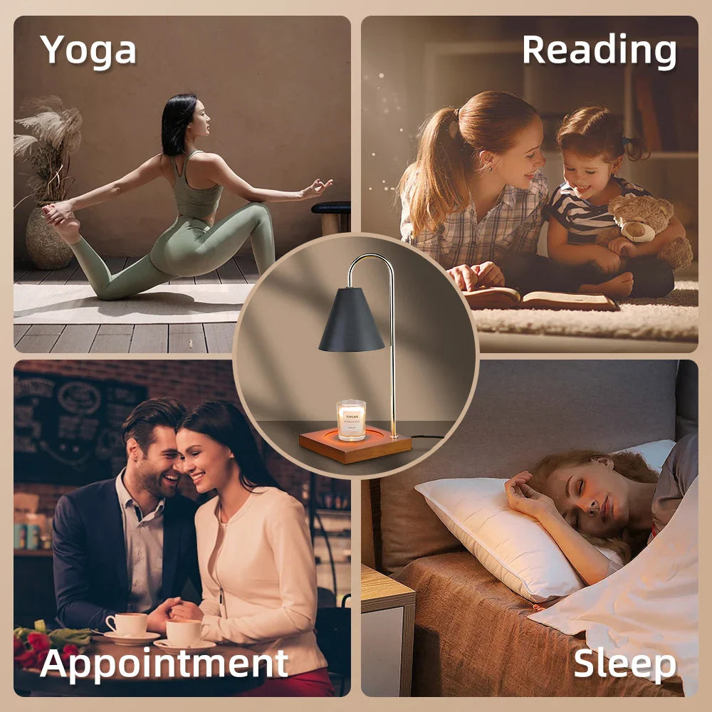 Kerzenwärmerlampe mit Timer