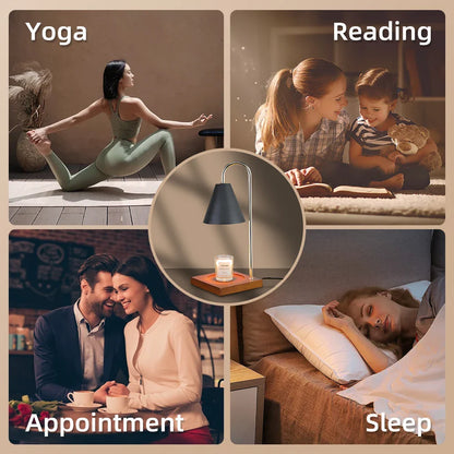 Kerzenwärmerlampe mit Timer