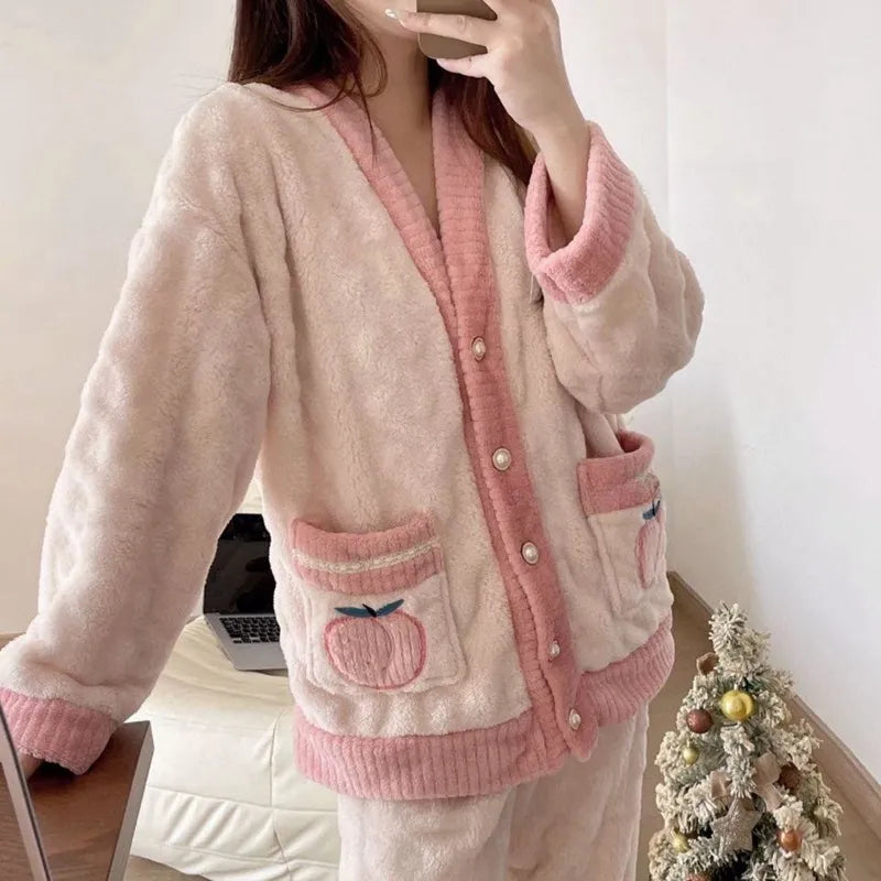 Pyjama-Set aus Fleece