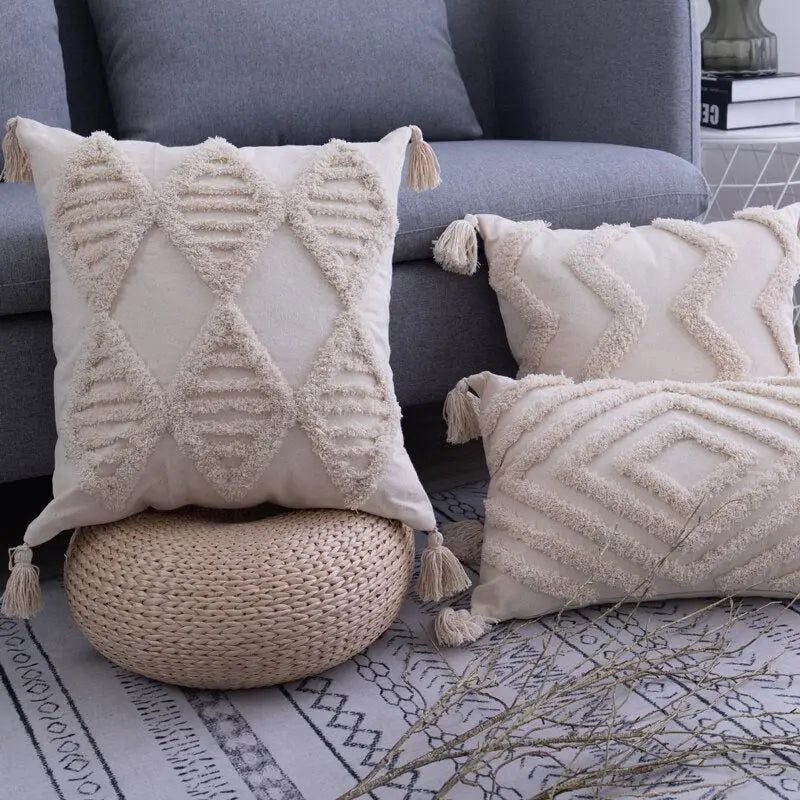 Garduru - Boho Kissenbezüge | Beleben Sie Ihr Zuhause mit der trendigen Dekoration im Ibiza-Stil
