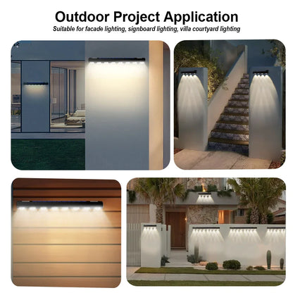 Solar LED Wandlampen