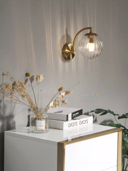 GlassLamp™ Luxus Wandleuchte – Elegante Glas-Kandelaber LED-Leuchte (Dimmbar)