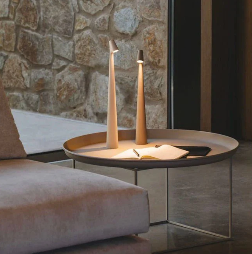 Garduru - Nordische Lampe im minimalistischen Design | Kabellos | LED | Leselampe | Esstischlampe