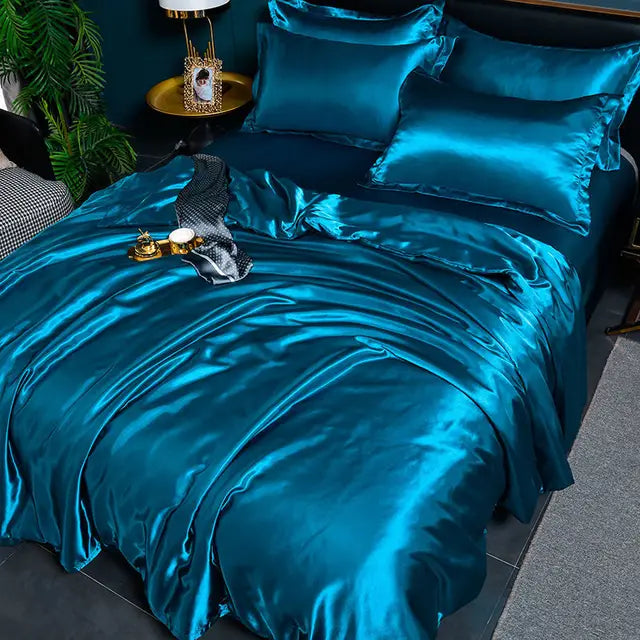 ÉléganceSatin – Luxuriöse Satin-Bettdecke