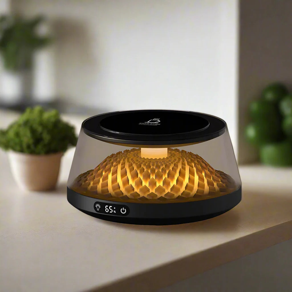Royaleva USB Kaffeetassenwärmer – 4 Temperatureinstellungen, thermostatischer Untersetzer für Zuhause und Büro