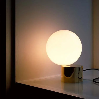 Garduru Schrägdesign Globuslampe | Moderne LED Tischleuchte | Dekorative Beleuchtung für Zuhause