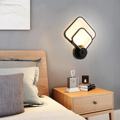 LED-Wandlampe im modernen Eisen-Design für Wohn- und Büroschmuck