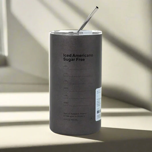 Isolierte Kaffeetasse mit doppelter Wand aus Edelstahl - ThermiCup™