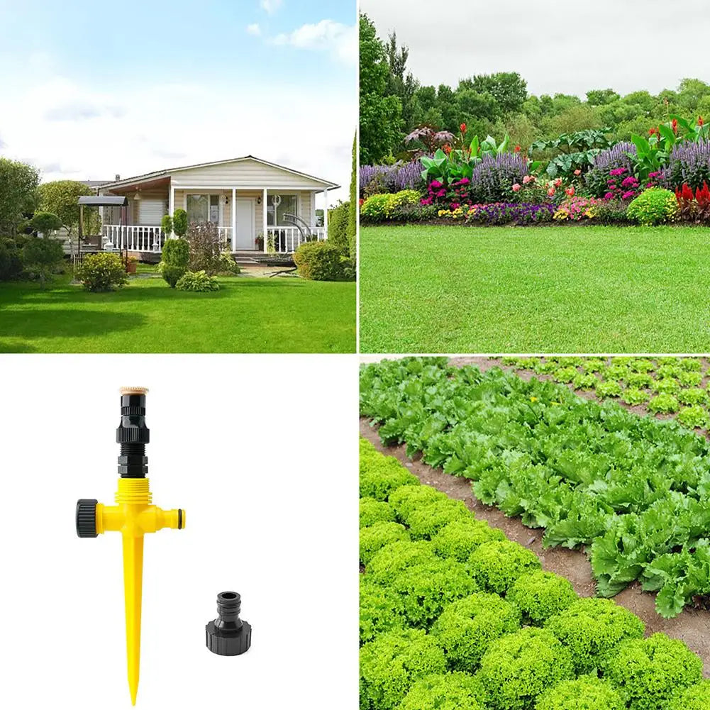 360° Garten Sprinkler – Effiziente & Automatische Bewässerung