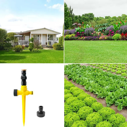 360° Garten Sprinkler – Effiziente & Automatische Bewässerung