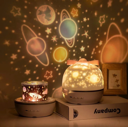 StarryDream – Magischer Kinderzimmerprojektor und Nachtlampe mit beruhigenden Sternbildern