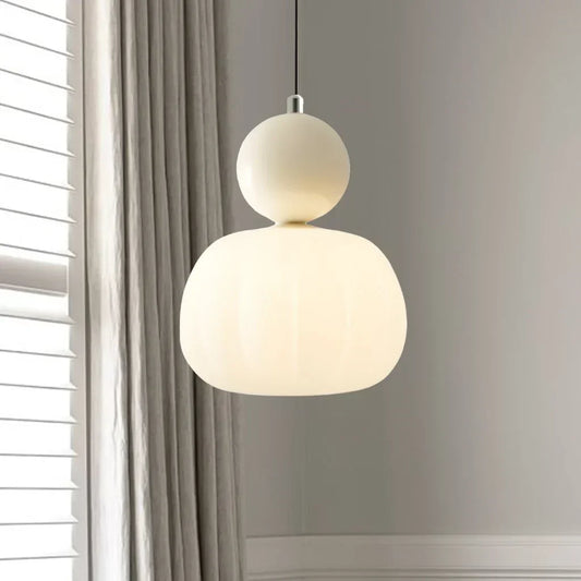 Garduru Creme Art Deco Pendelleuchte | Elegantes Design | Hochwertige Beleuchtung | Stilvolle Innenräume
