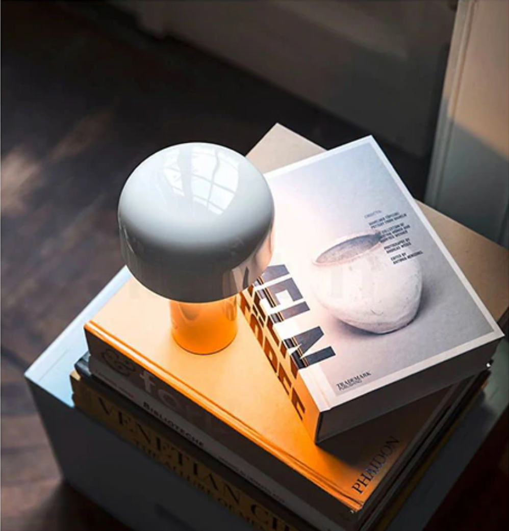 Tischlampe Kabellos Italienischer Pilz – Moderne und Praktische Eleganz