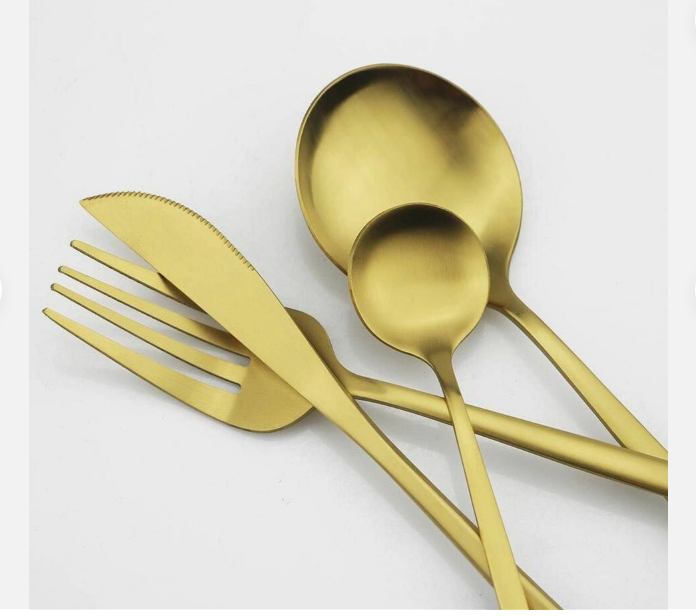 Minimalistische Besteck