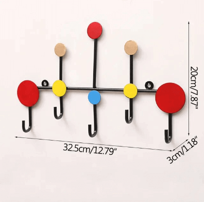 Bauhaus Wandmontierter Kleiderständer