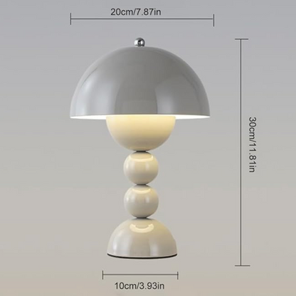 Garduru Mushroom Dimmbare LED Tischlampe | USB Wiederaufladbar