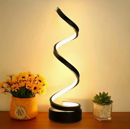 Garduru Tischlampe – Dimmbare LED Nachttischlampe mit USB-Strom