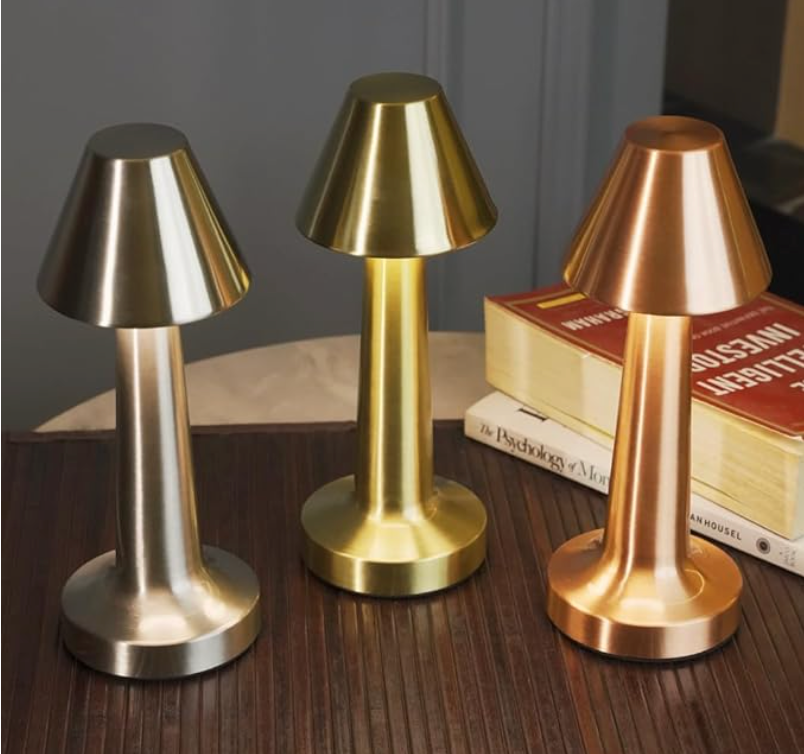 GlowEase – Dimmbare LED Tischlampe mit minimalistischem Design und Touch-Control