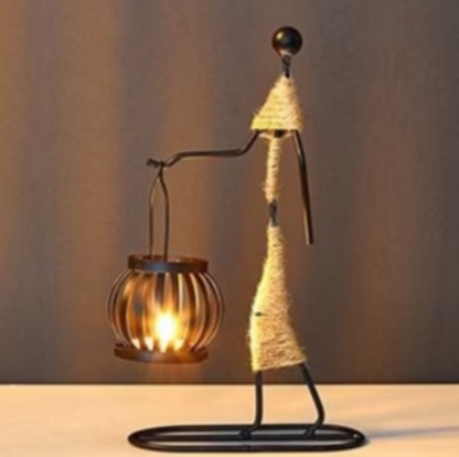 Vintage-Inspirierter Kerzenständer