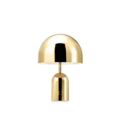 Portable verchromte Tischlampe