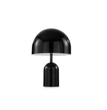 Portable verchromte Tischlampe