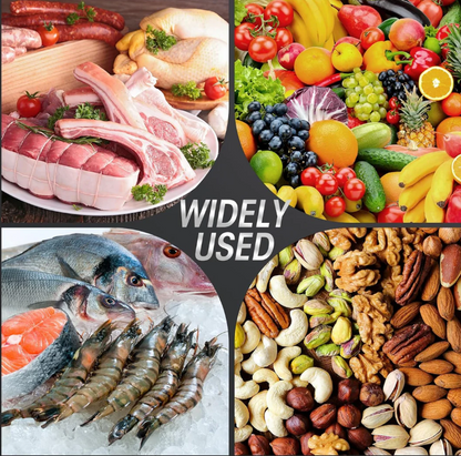 8-in-1 Vakuumierer mit eingebautem Schneider & mehreren Verschlussmodi