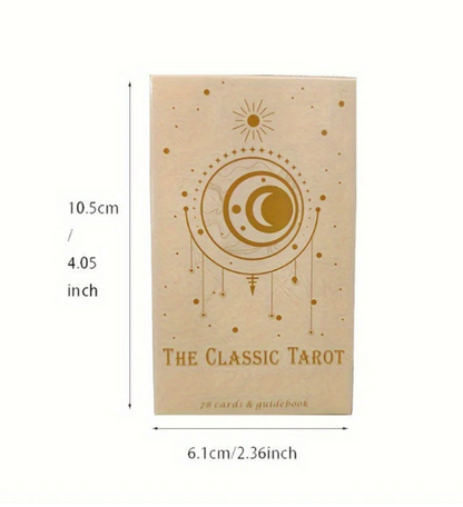 Traditionelles Tarotdeck mit 78 Karten