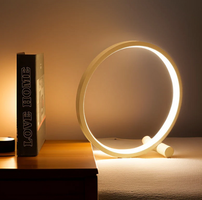 Schlichte Kreißlampe mit Dimmfunktion