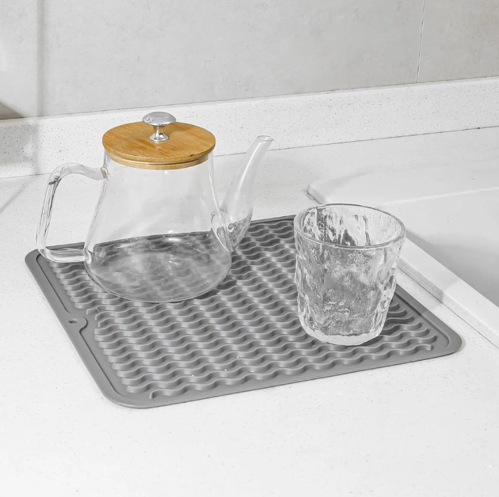 Umweltfreundliche Silikon Tropfmatte – Langlebig und hitzebeständig