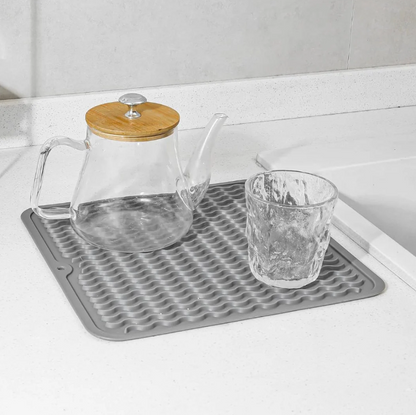 Umweltfreundliche Silikon Tropfmatte – Langlebig und hitzebeständig