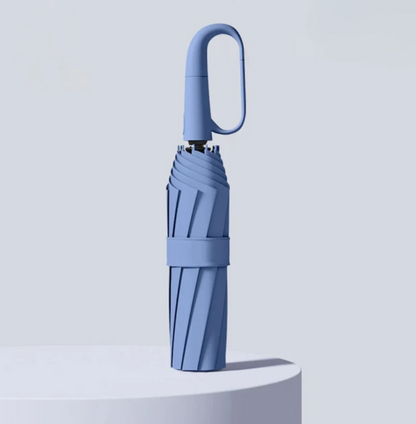 Winddicht Reflektierender Sicherheitsregenschirm
