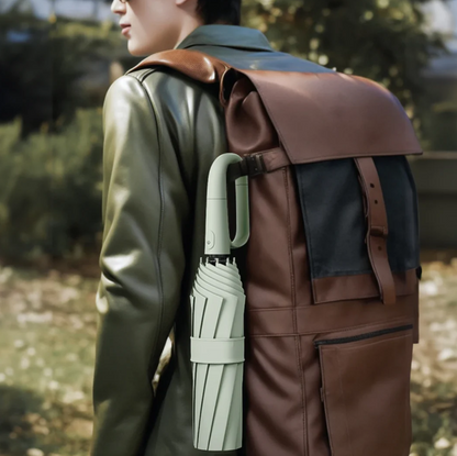 Sturmsicherer Regenschirm mit reflektierender Kante