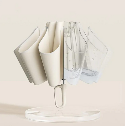 Sturmsicherer Regenschirm mit reflektierender Kante