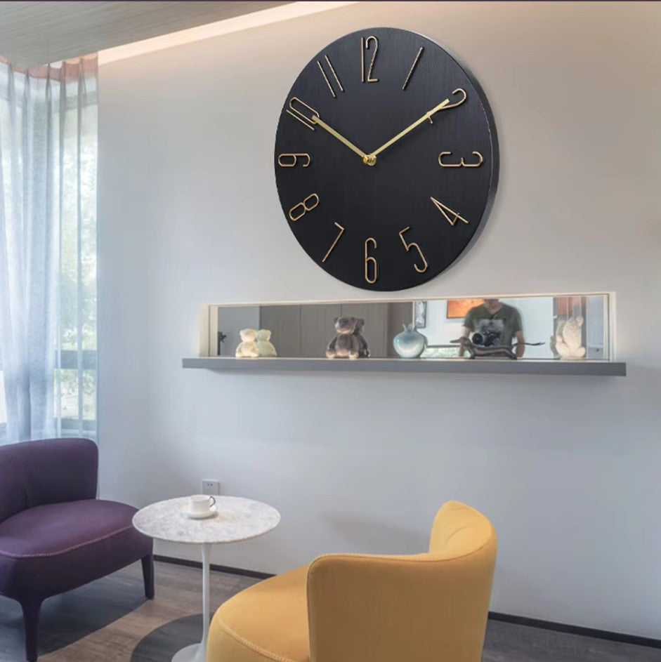 Wanduhr für die Bürodekoration zu Hause - Stilvolles Design für zeitlose Atmosphäre