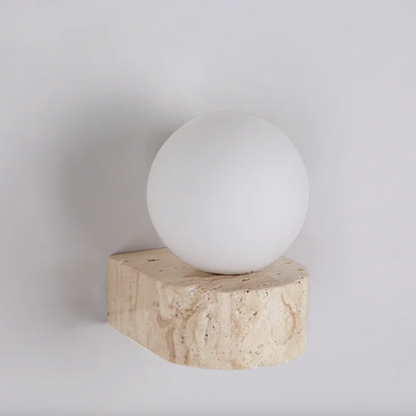 Traverno Wandlampe mit Globus-Design