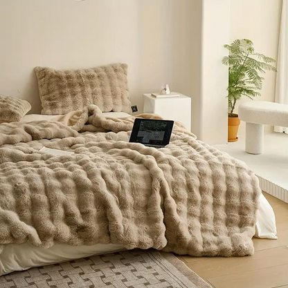 Bubble Plush Weiche Decke