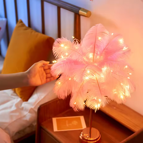 Blossom Glow Federlampe